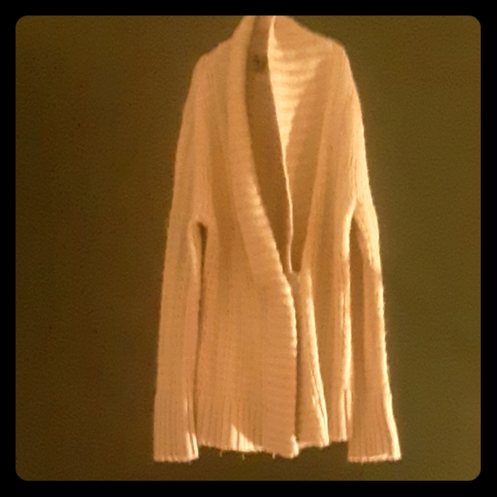 Silver/ grey  "granny sweater"